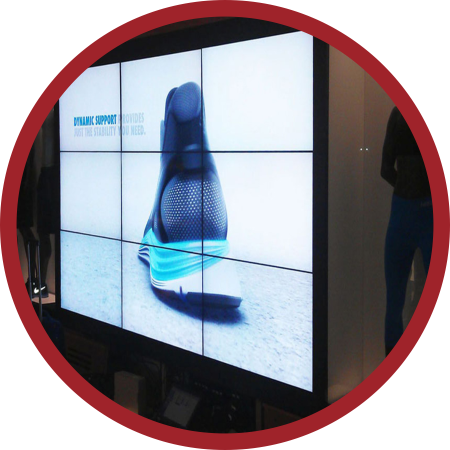 Video Walls Retail Advertising Edmonton